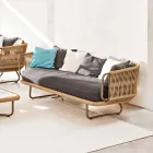 Varaschin Babylon 2-personers sofa med et moderne design Viadurini