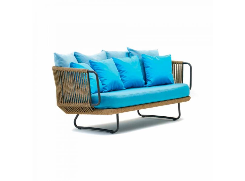 Varaschin Babylon 2-personers sofa med et moderne design Viadurini