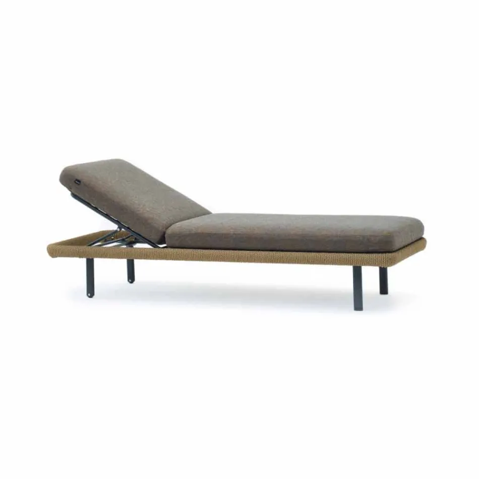 Varaschin Babylon Have eller indendørs seng, moderne design Viadurini