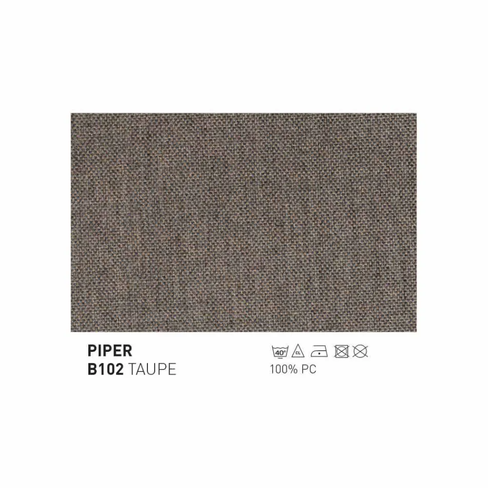 Varaschin Bali moderne 3-sits udendørs sofa i massivt teak træ Viadurini