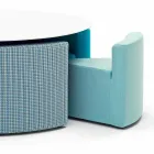 Varaschin Big In & Out havebord + 8 moderne design lænestole Viadurini