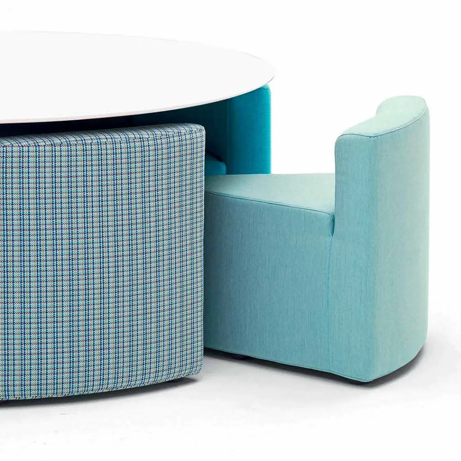 Varaschin Big In & Out havebord + 8 moderne design lænestole Viadurini