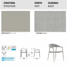 Varaschin Clever stol i moderne design have, 6 stykker Viadurini