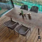 Varaschin Cricket stol med håndvævede ydre, 2 stykker Viadurini