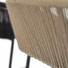 Varaschin Cricket stol med håndvævede ydre, 2 stykker Viadurini