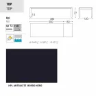 Varaschin Dolmen havebord udvides op til 380 cm Viadurini