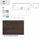 Varaschin Dolmen havebord udvides op til 380 cm Viadurini