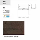 Varaschin Dolmen havebord udvides op til 380 cm Viadurini