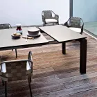 Varaschin Dolmen havebord udvides op til 380 cm Viadurini