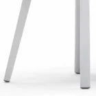 Varaschin Emma polstret udendørs lænestol af moderne design Viadurini