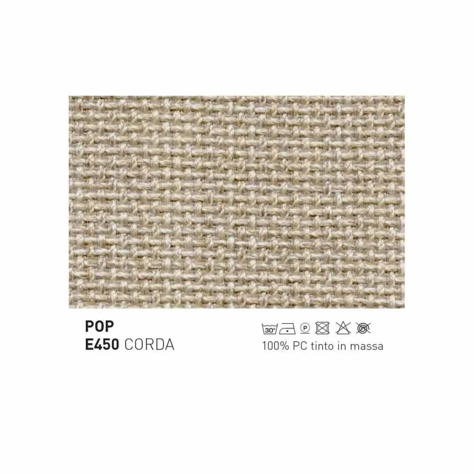 Varaschin Emma polstret udendørs lænestol af moderne design Viadurini