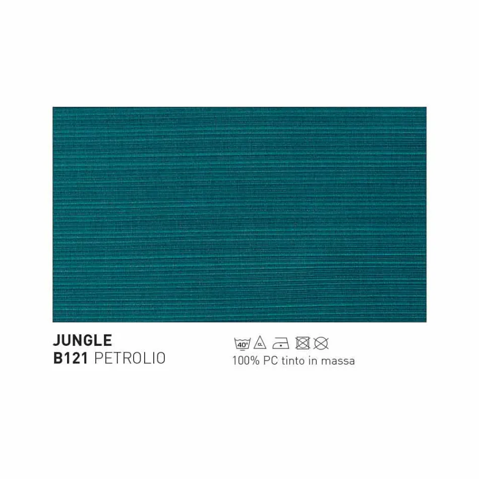 Varaschin Emma polstret udendørs lænestol af moderne design Viadurini