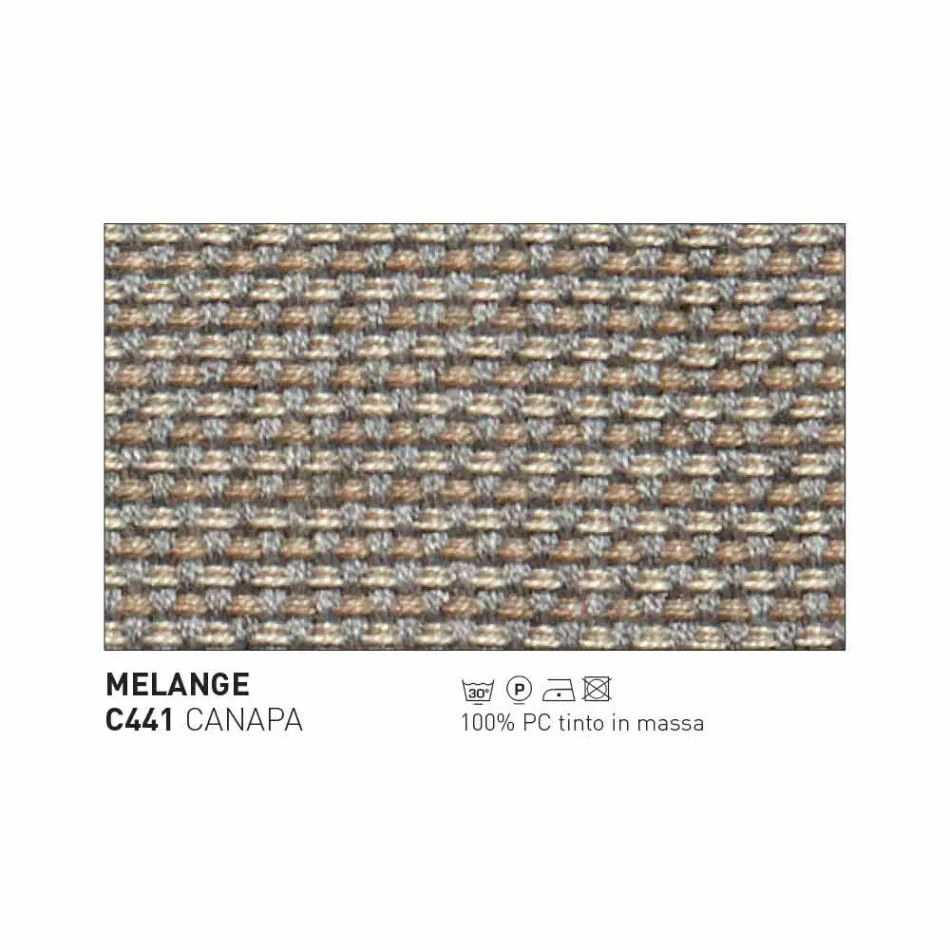 Varaschin Emma polstret udendørs lænestol af moderne design Viadurini