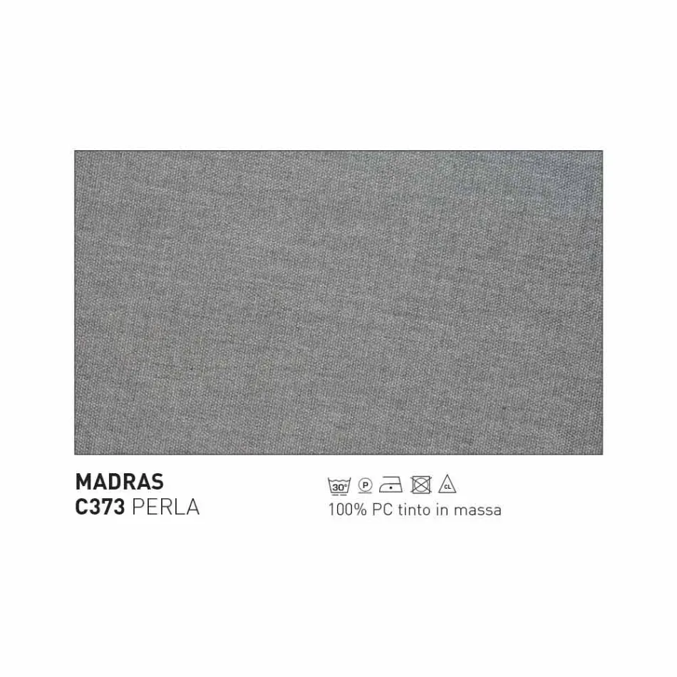 Varaschin Emma polstret udendørs lænestol af moderne design Viadurini