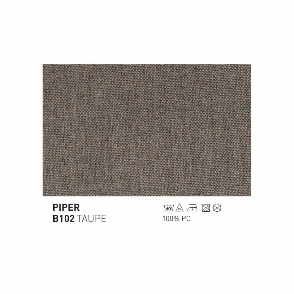 Varaschin Emma polstret udendørs lænestol af moderne design Viadurini