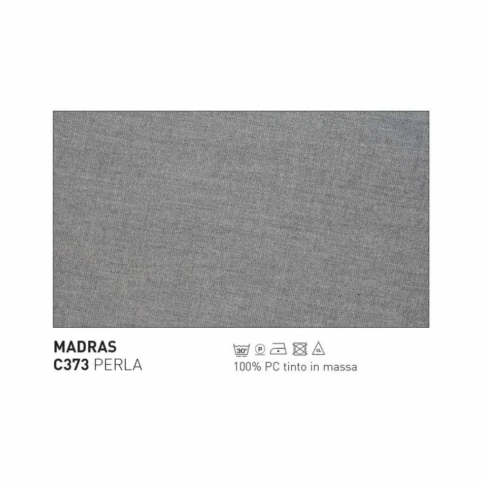 Varaschin Emma design havestole i stof og aluminium Viadurini