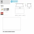 Varaschin Kolonaki Tabel moderne have i forskellige størrelser Viadurini