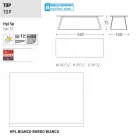 Varaschin Kolonaki Tabel moderne have i forskellige størrelser Viadurini