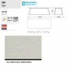 Varaschin Kolonaki Tabel moderne have i forskellige størrelser Viadurini