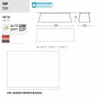 Varaschin Kolonaki Tabel moderne have i forskellige størrelser Viadurini