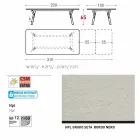 Varaschin Link tabel H 65 cm haven udvides op til 350 cm Viadurini