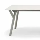 Varaschin Link tabel H 65 cm haven udvides op til 350 cm Viadurini
