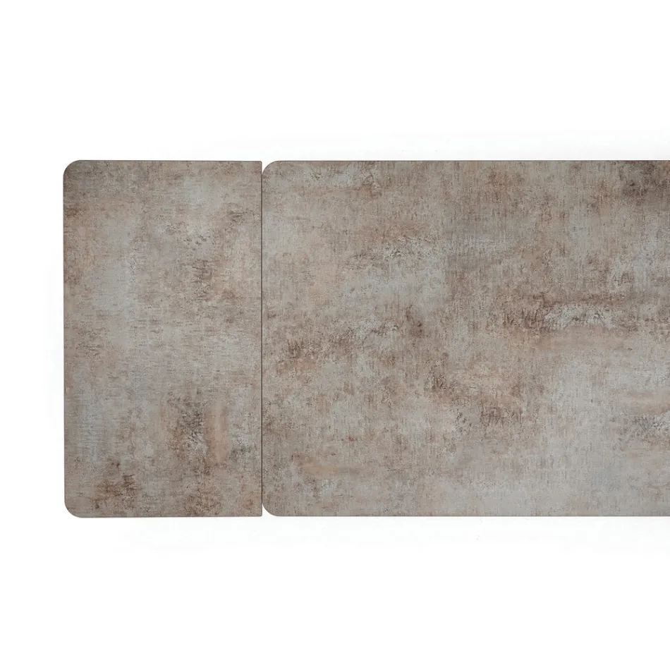 Varaschin Link moderne design udtrækbart havebord, H 73,2 cm Viadurini