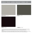 Varaschin Link moderne design udtrækbart havebord, H 73,2 cm Viadurini