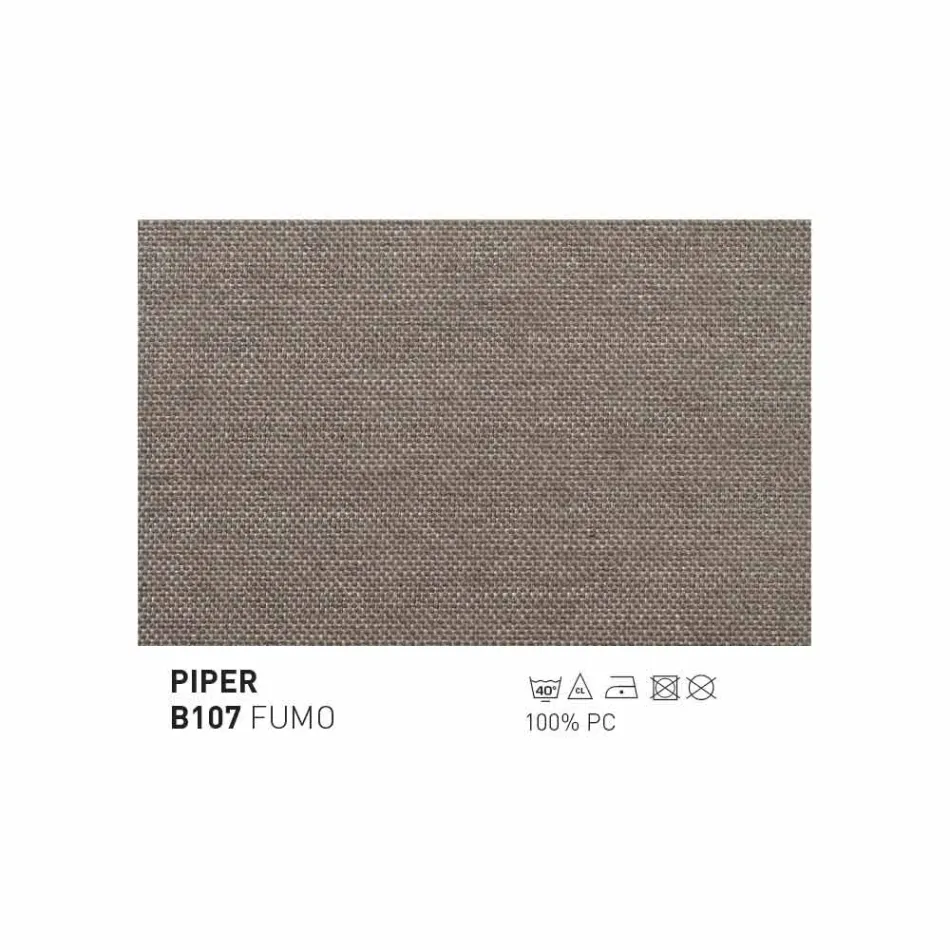 Varaschin Summer Udendørs afføring i stål og stof Viadurini