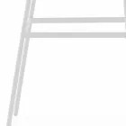 Varaschin Summer Udendørs afføring i stål og stof Viadurini