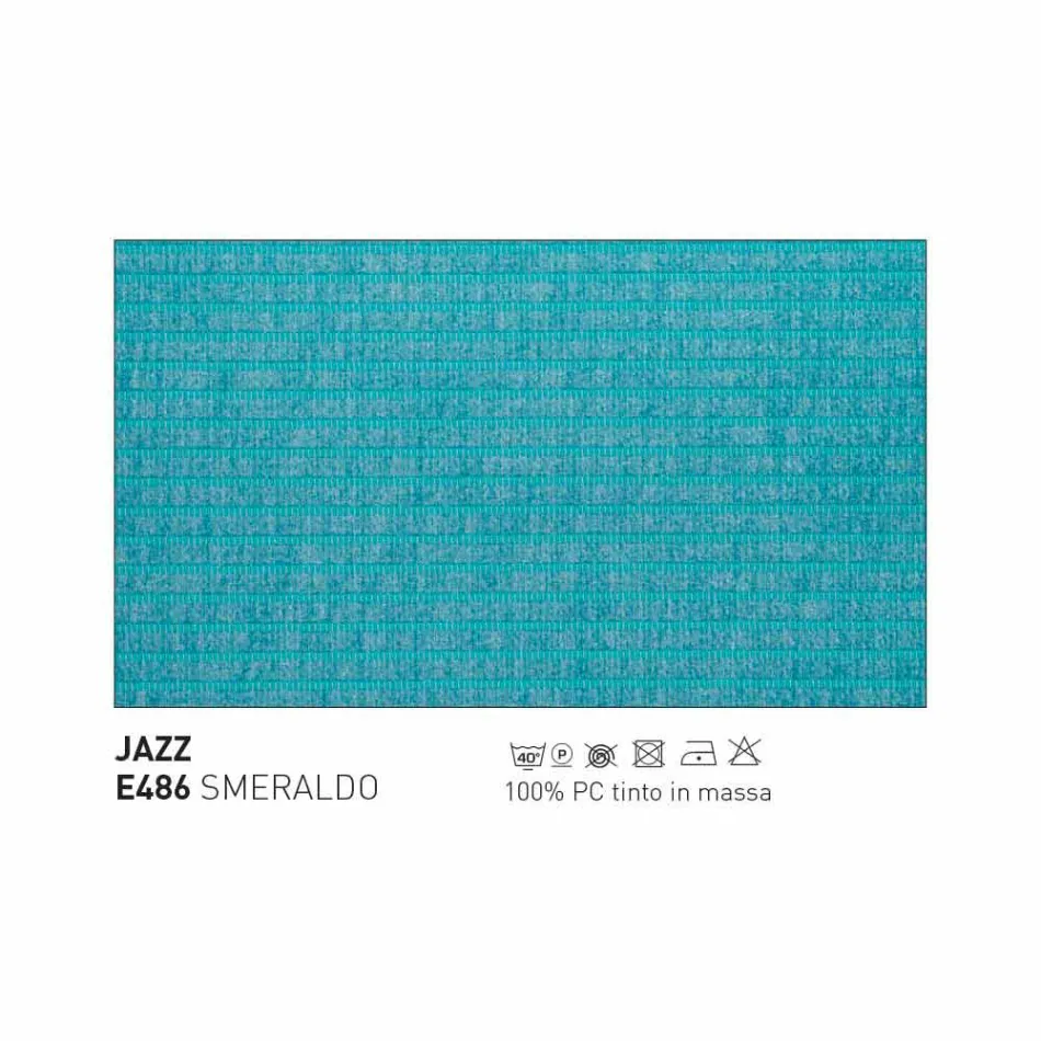 Varaschin Summer Udendørs afføring i stål og stof Viadurini