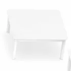 Varaschin System design udendørs sofabord i malet aluminium Viadurini