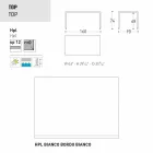 Varaschin Victor bord til indendørs og haven spisning, moderne design Viadurini