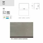 Varaschin Victor bord til indendørs og haven spisning, moderne design Viadurini