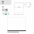 Varaschin Victor bord til indendørs og haven spisning, moderne design Viadurini