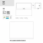 Varaschin Victor bord til indendørs og haven spisning, moderne design Viadurini