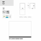 Varaschin Victor bord til indendørs og haven spisning, moderne design Viadurini