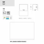 Varaschin Victor bord til indendørs og haven spisning, moderne design Viadurini