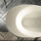 Moderne fritstående design badekar lavet i Italien Ragusa Viadurini