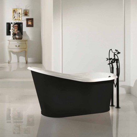 Bath design fritstående malet støbejern Gammel Viadurini