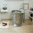 Badekar fritstående kobber bad færdig i nikkel Julia Viadurini