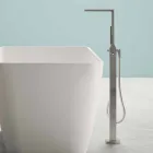 Fritstående Moderne Design Badeværelse Glat Hvid eller Matt - Ansigt Viadurini