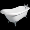 Bath fritstående moderne design i hvid akryl Dawn 1700x750mm