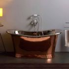 Bath design fritstående nikkel og kobber Angelica Viadurini