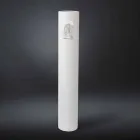 Høj håndværksvase i farvet keramik lavet i Italien - Monte Viadurini