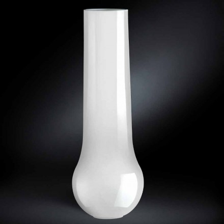 Høj indendørs vase i farvet polyethylen fremstillet i Italien - Lepanto Viadurini