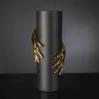 Høj indendørs keramisk vase håndlavet i Italien - Monte Viadurini