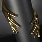 Høj indendørs keramisk vase håndlavet i Italien - Monte Viadurini