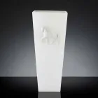 Vase af moderne design terning 100% Made in Italy Cody Viadurini