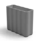 Udendørs vase i farvet polyethylen 2 størrelser lavet i Italien - Barbia Viadurini
